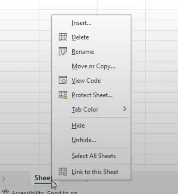 excel duplicate tab