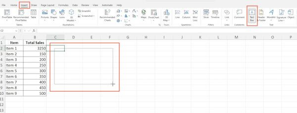 excel link text box to cell