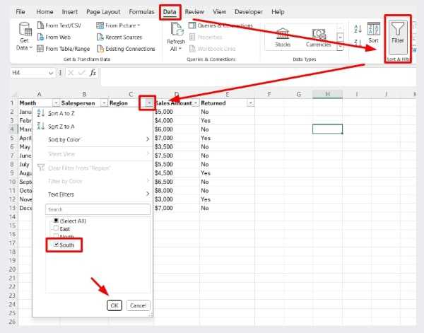 excel how to delete filtered rows
