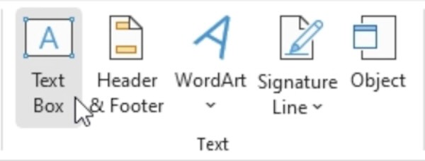 text boxes in excel