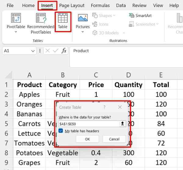 how to alternate fill colors in excel