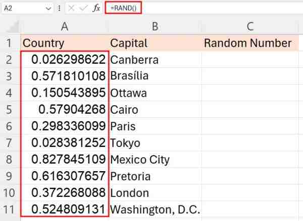 how to generate random numbers in excel without duplicates