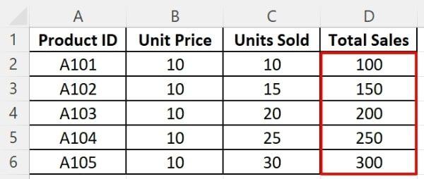 how to fill an entire column in excel