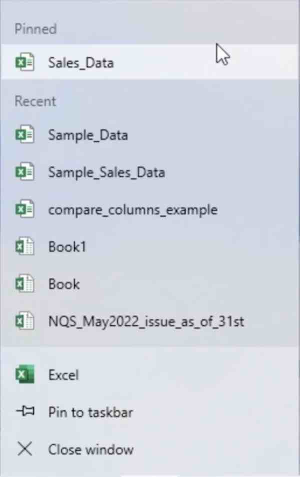 How to Pin an Excel File to Taskbar (Easiest Way in 2025) - Spreadsheet ...