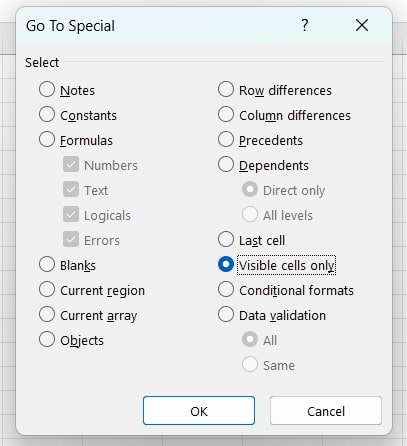 how to delete only filtered rows in excel
