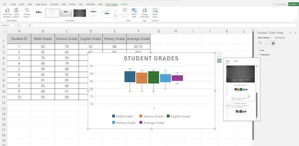 how to make a box and whisker plot in excel