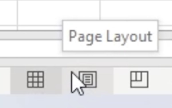 where is status bar in excel