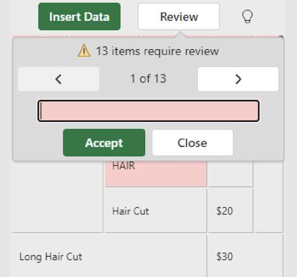 how to import data from picture to excel