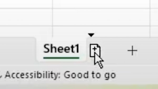 shortcut to duplicate sheet in excel