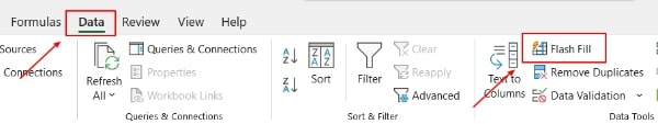 how to split a number in excel