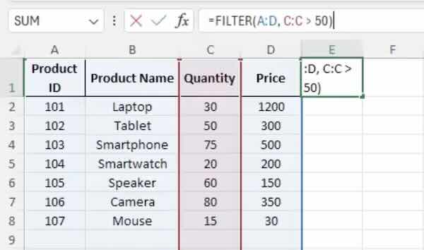 excel formula to duplicate cell value