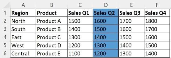 fill color shortcut excel