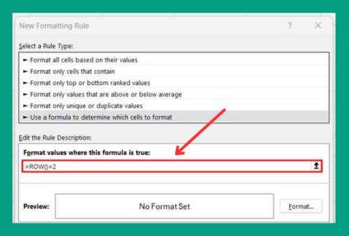 Highlight Selected Row in Excel (Easiest Way in 2024)