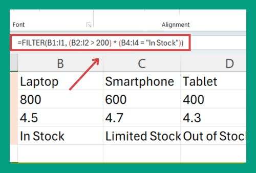 Filter Horizontally in Excel (Easiest Way in 2025)