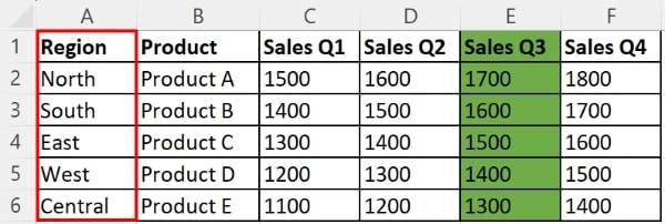 fill color in excel