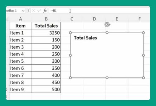 How to Link a Text Box to a Cell in Excel (Easiest Way in 2024)