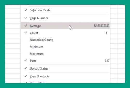 How to Modify the Status Bar in Excel (Easiest Way in 2025)