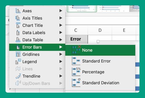 Remove Horizontal Error Bars in Excel (Easiest Way in 2025)