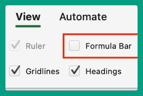 How to Show Formula Bar in Excel (Easiest Way in 2025)