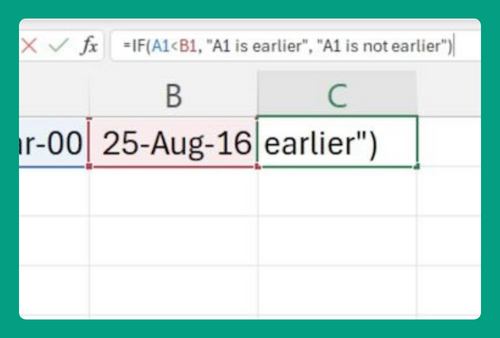 How to Compare Dates in Excel (Easiest Way in 2024)