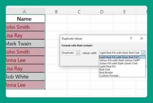 Conditional Formatting Duplicates in Excel (Easiest Way in 2024)