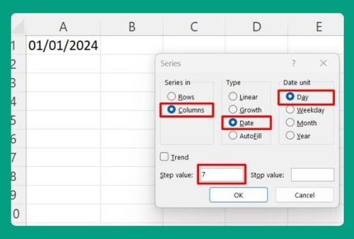 How to Autofill Weekly Dates in Excel (Fastest Way in 2025)