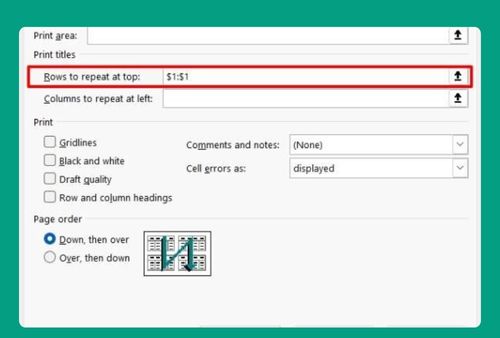 How to Set Rows as Print Titles in Excel (Easiest Way in 2025)