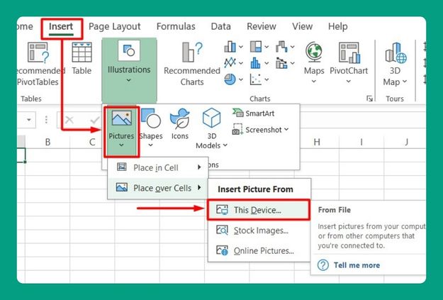 Insert PDF into Excel as Image (Easiest Way in 2025)