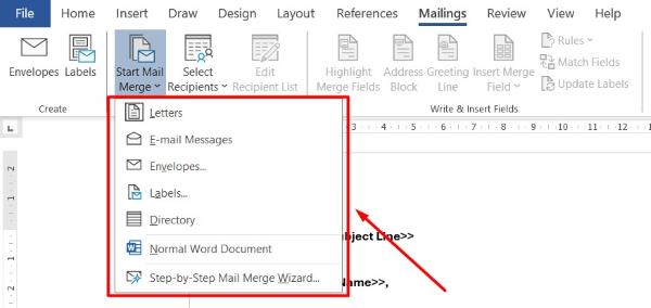 what is mail merge in excel