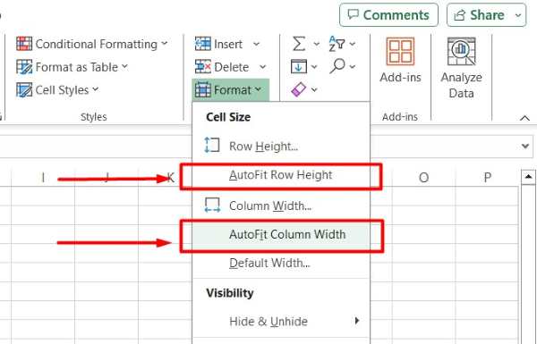 excel all merged cells need to be the same size