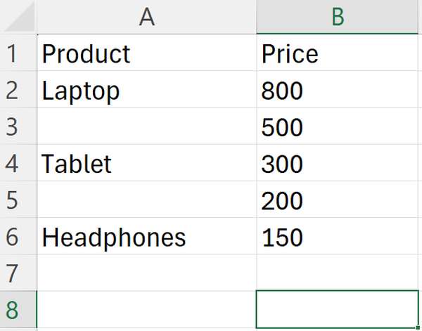 excel sum if blank