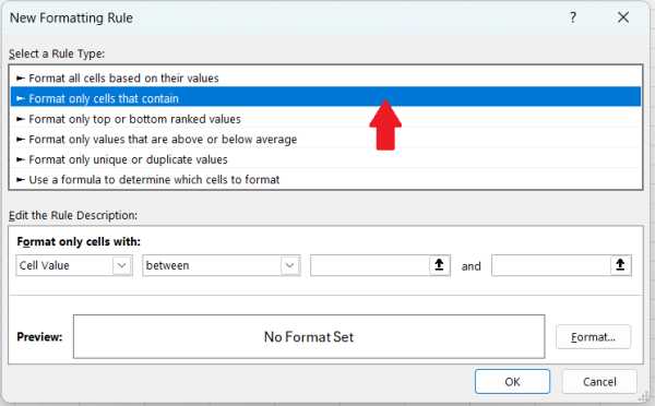 highlight blank cells in excel conditional formatting