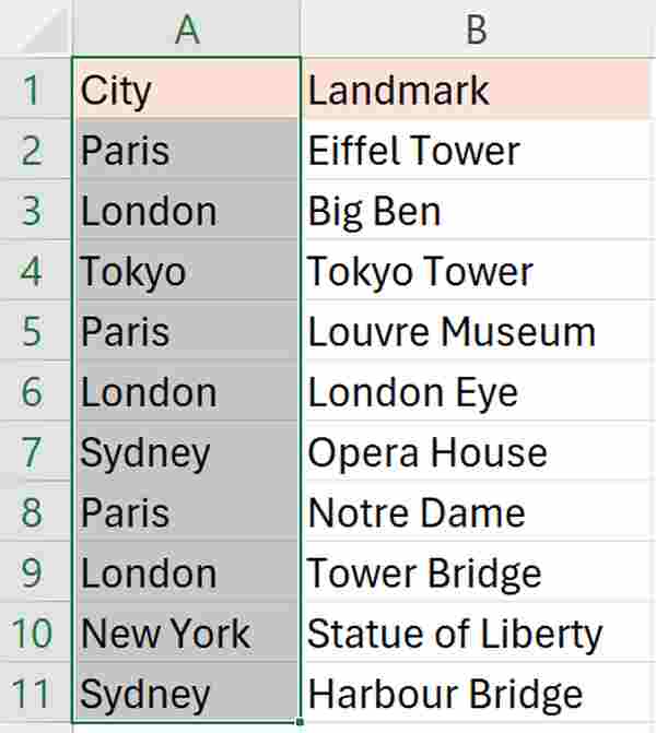 how to delete duplicates in excel based on one column