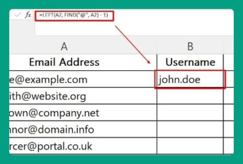 Split Email Addresses in Excel (Easiest Way in 2025)