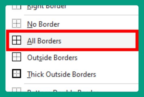 How to Make a Table in Excel With Lines (Easiest Way in 2025)