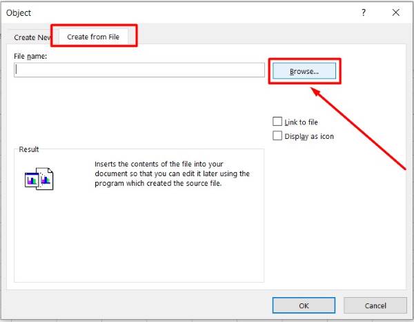 how to link a pdf in excel