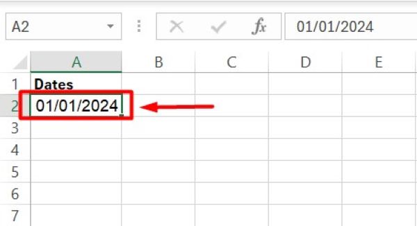 how to auto fill dates in excel