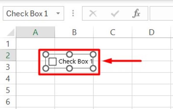 tick boxes in excel