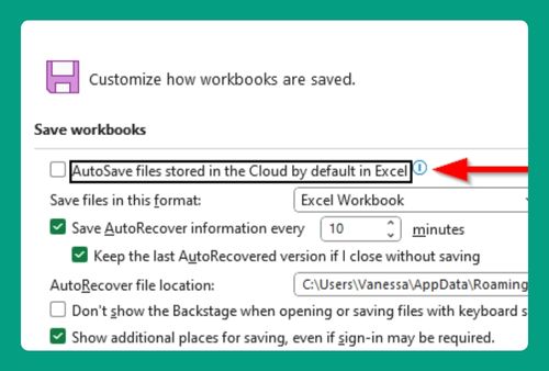 How to Disable AutoSave in Excel (2024 Update)