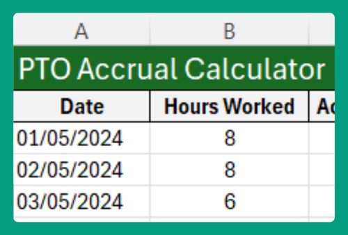 Free PTO Calculator for Excel (2024 Update)