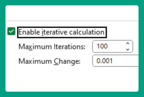 How to Remove Circular References in Excel (2025 Update)