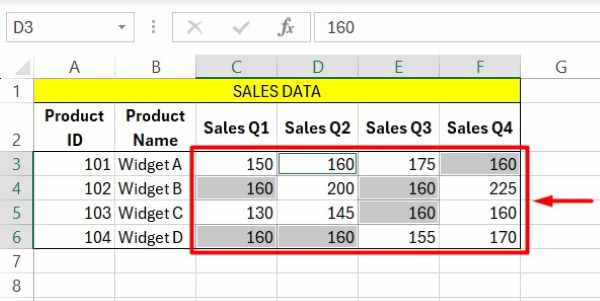 excel fill down blanks