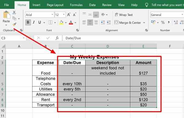 excel filter based on list