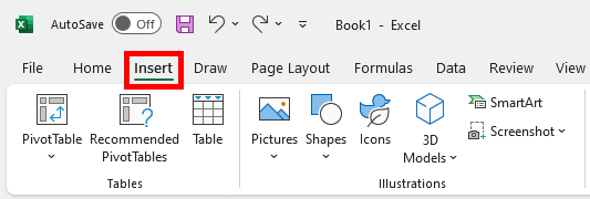 column sparklines excel