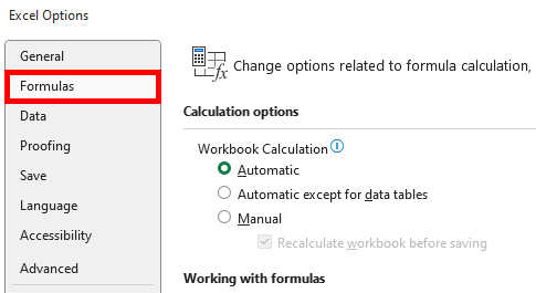 how to remove a circular reference in excel