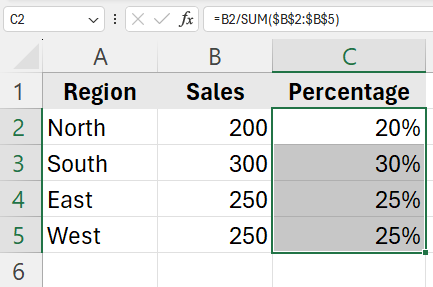 how to make bar chart in excel with percentages