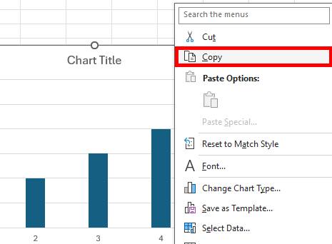 how to save a graph in excel