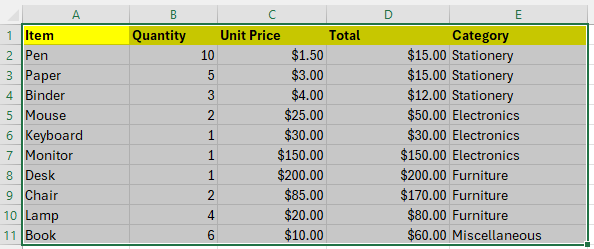 save excel as image