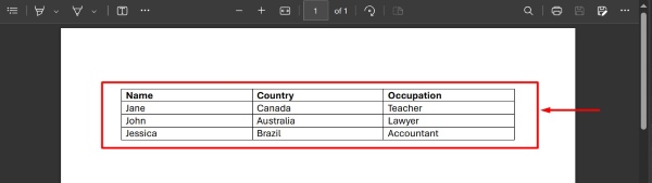 insert pdf into excel as image