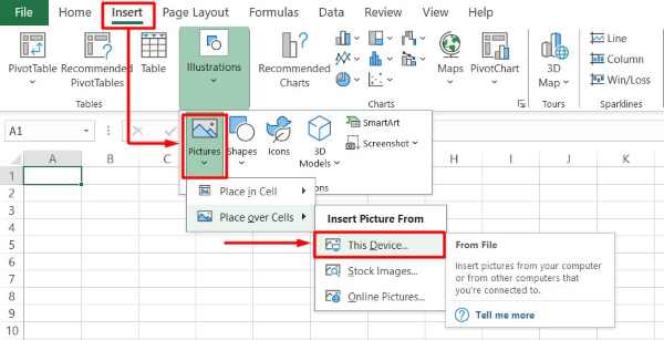 how to insert pdf as image in excel